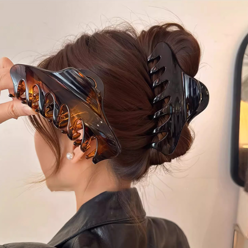 Hair Clip Claw Large - New Retro Korean Acetate Hair Claw