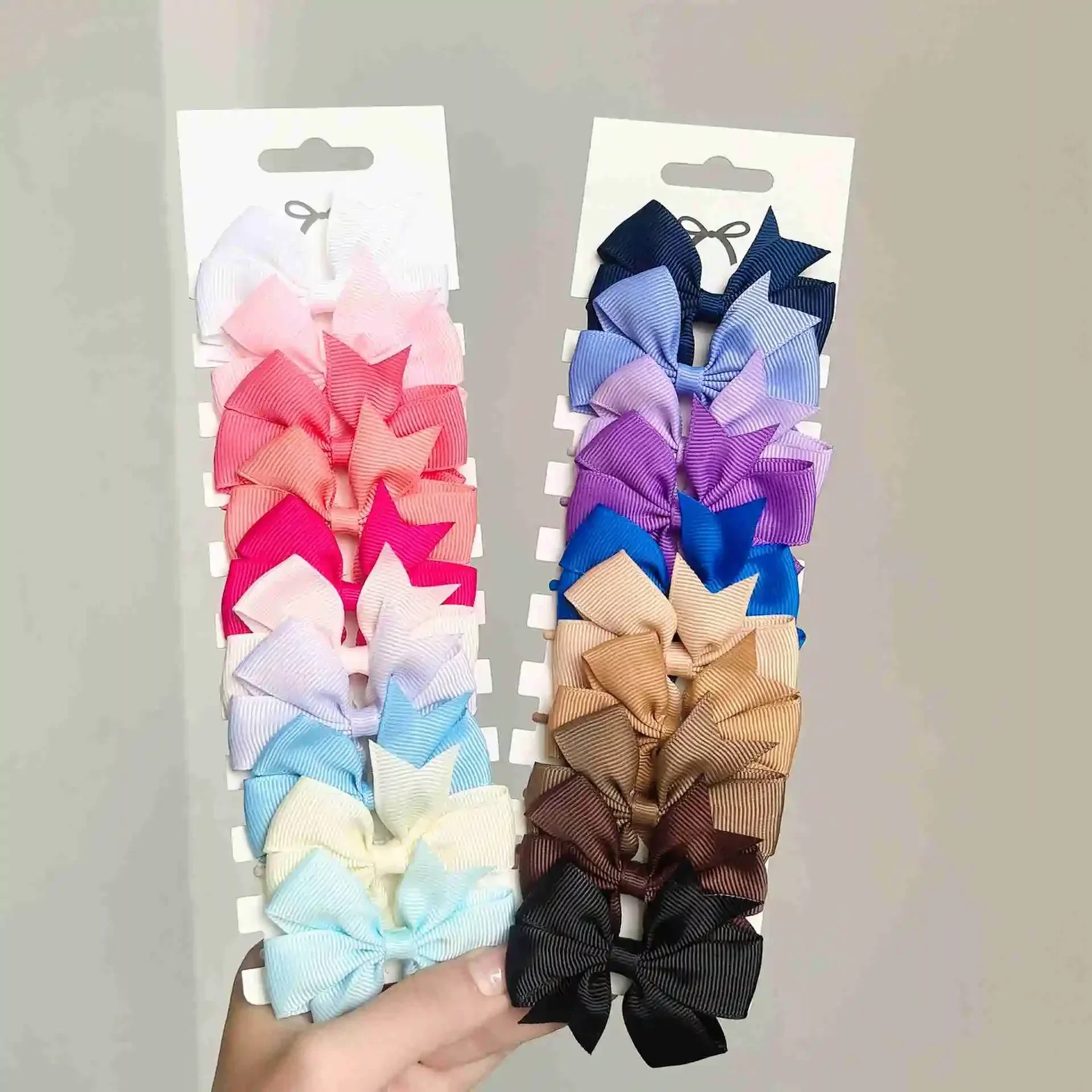 Hair Care Gift Set - 10Pcs/set Candy Colored Cute Rubber Band