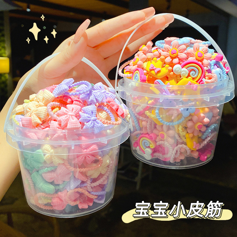 Hair Care Gift Set - 40Pcs/set Gift Barrel Children's Rubber Band