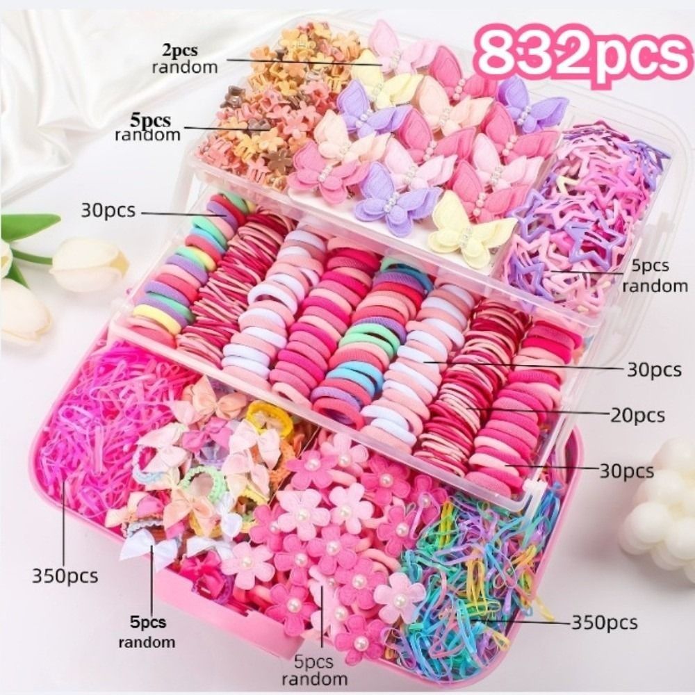 Flower High Elastic Hair Acces - Hair Care Gift Set ulasan dan harga