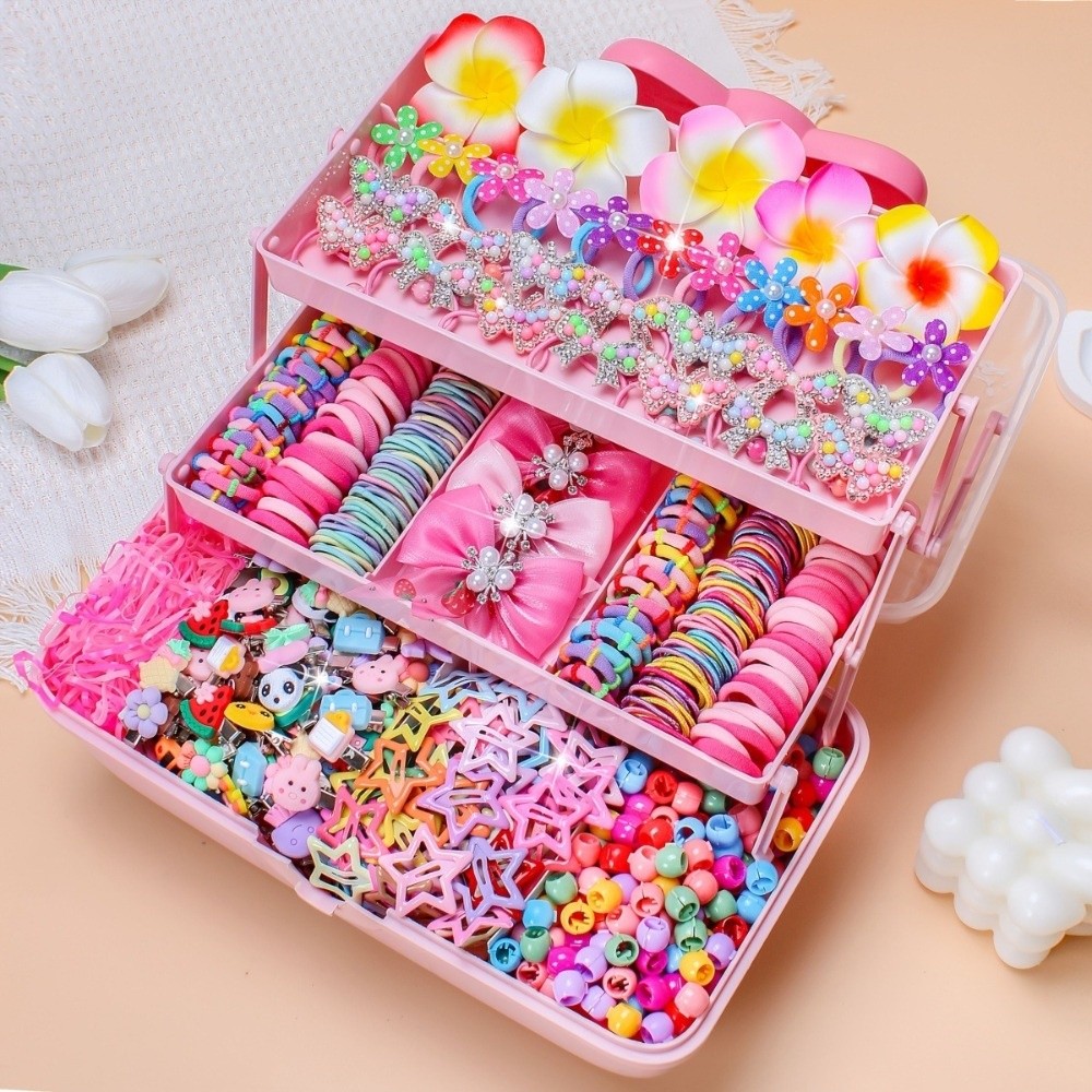 Flower High Elastic Hair Acces - Hair Care Gift Set ulasan dan harga
