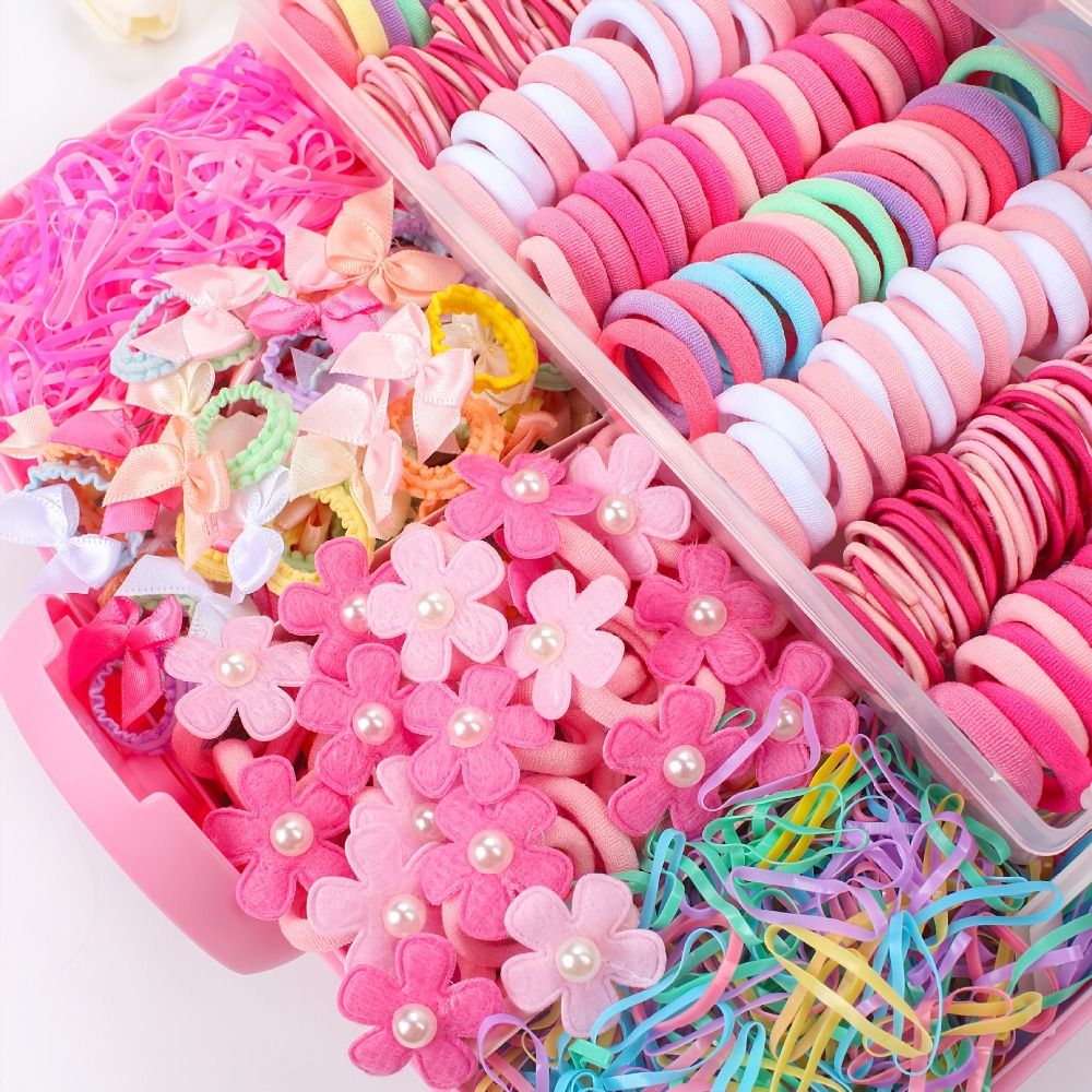Flower High Elastic Hair Acces - Hair Care Gift Set ulasan dan harga