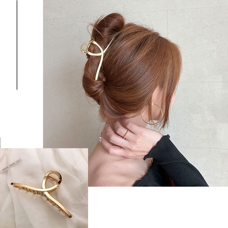 Fashion Metal Hair Claw For Wo - Hair Clip Claw Large ulasan dan harga
