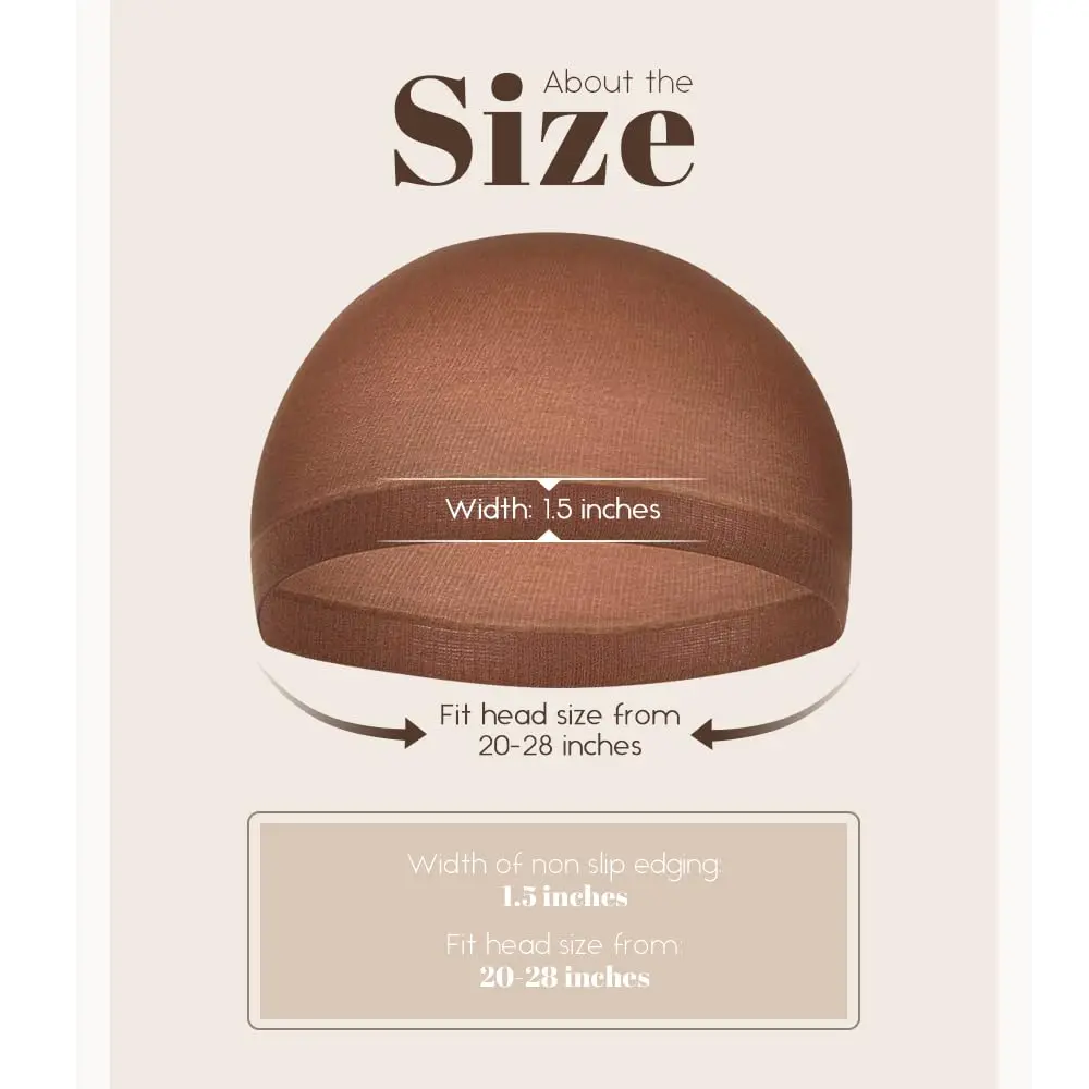 Wholesale 24 PCS High Quality  - Wig Cap Stocking ulasan dan harga