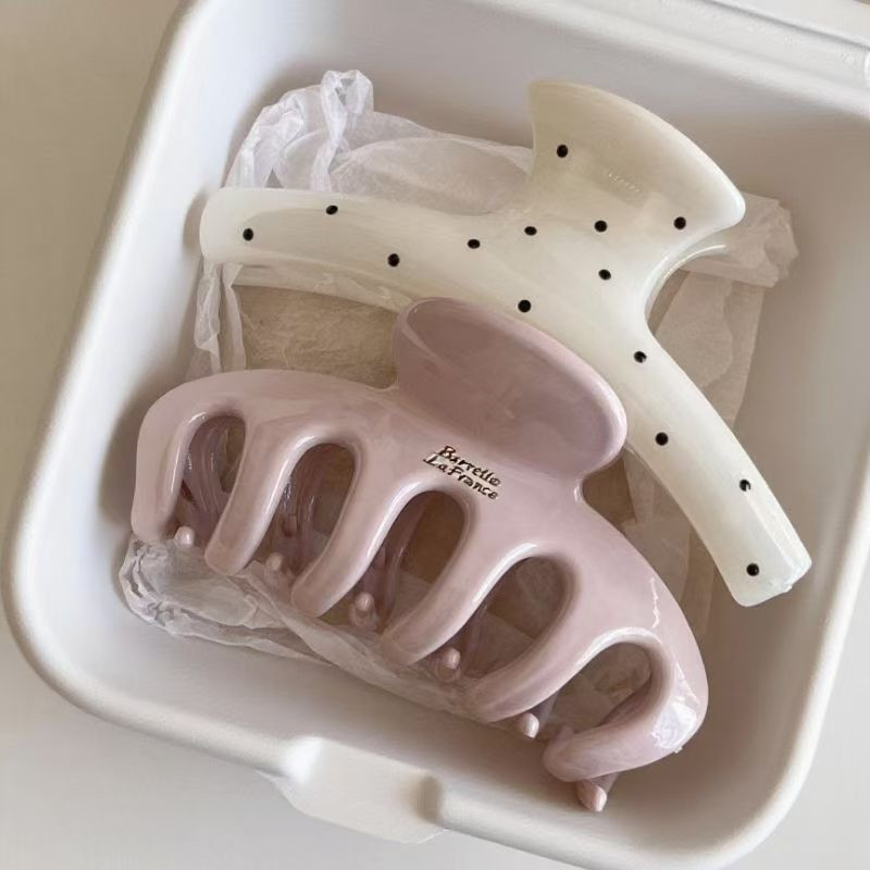 Korean Large Size Acrylic Drag - Hair Clip Claw Large ulasan dan harga