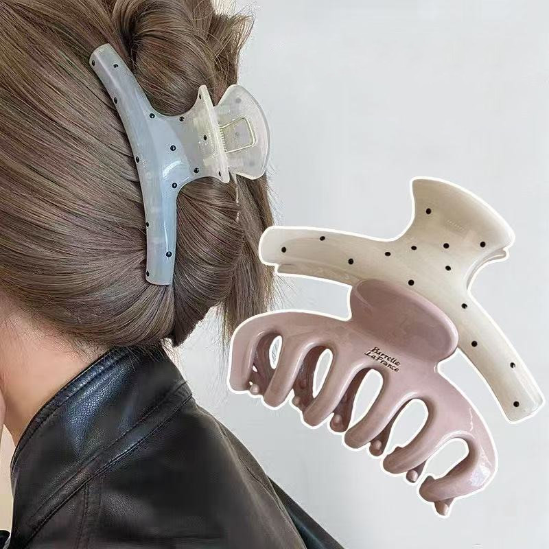 Korean Large Size Acrylic Drag - Hair Clip Claw Large ulasan dan harga