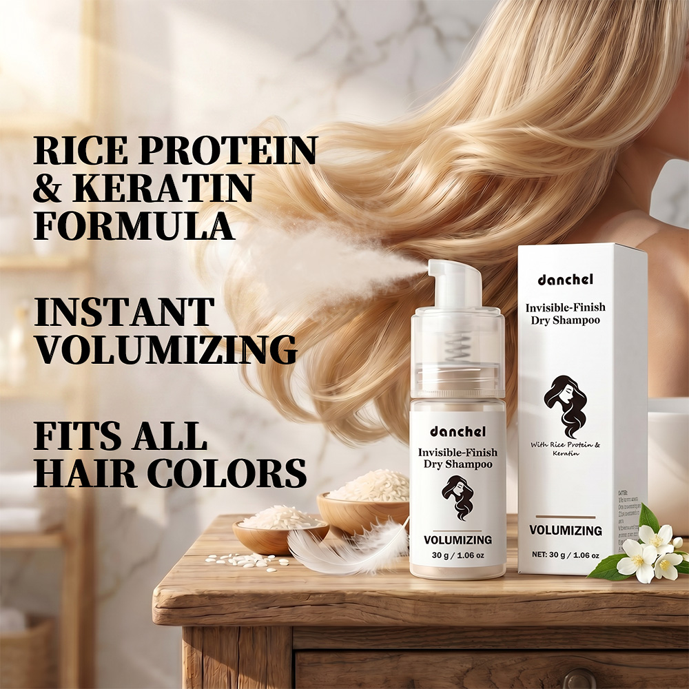 Instant Dry Shampoo Powder Oil - Hair Care For Dry And Frizzy Hair ulasan dan harga