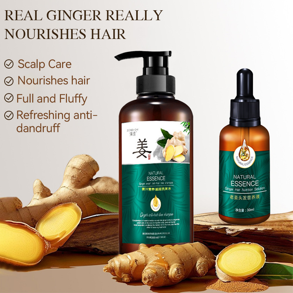 Ginger Hair Growth Essential O - Hair Care For Dry And Frizzy Hair ulasan dan harga