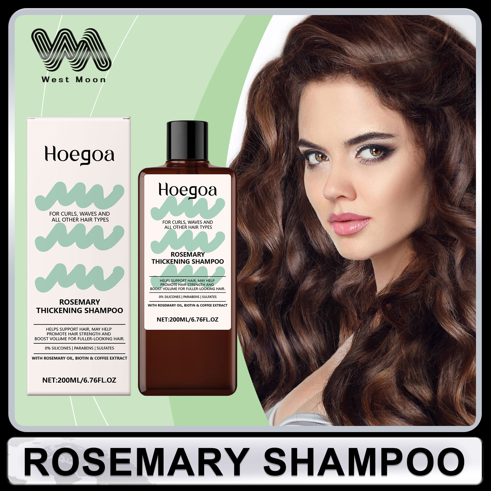 Rosemary Shampoo Repair Dry Fr - Hair Care For Dry And Frizzy Hair ulasan dan harga