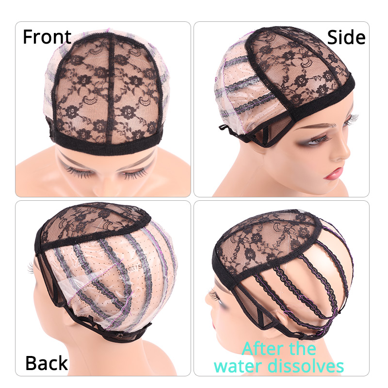 6Pcs 12Pcs Dissolve Wig Cap Fo - Wig Cap Stocking ulasan dan harga