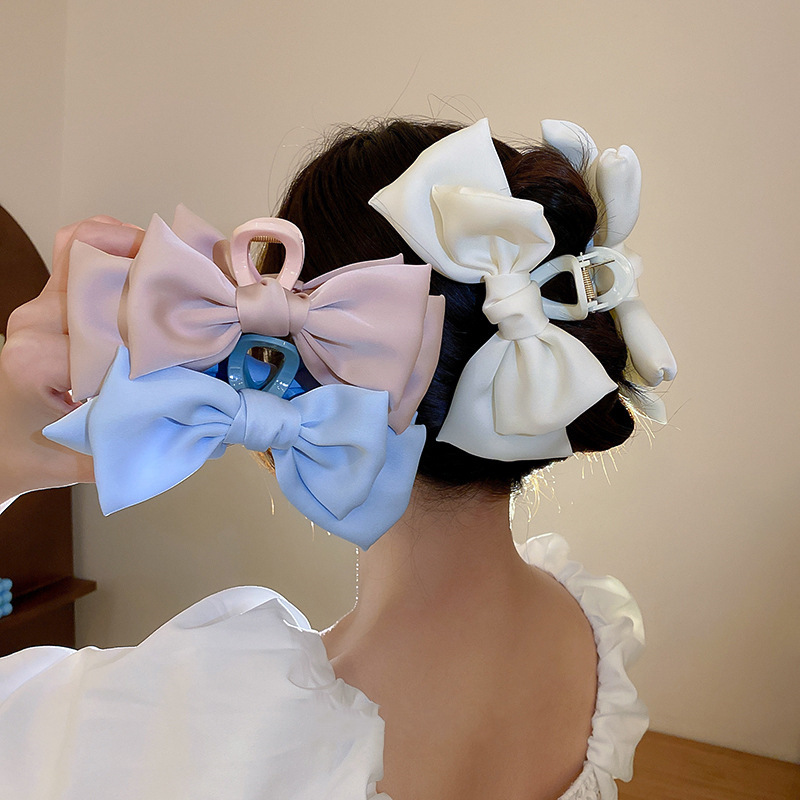 Bow Hair Claws Clip Large Shar - Hair Clip Claw Large ulasan dan harga