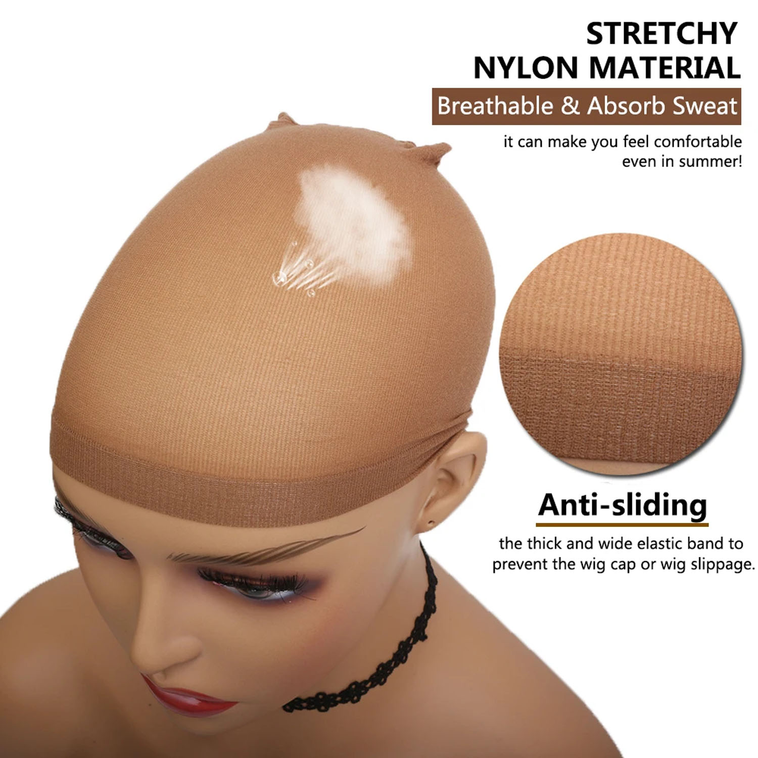 20/30PCS Cheap Hair New Stocki - Wig Cap Stocking ulasan dan harga