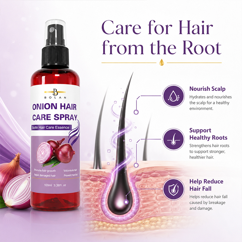 Onion Biotin Hair Oil moisturi - Hair Care For Dry And Frizzy Hair ulasan dan harga