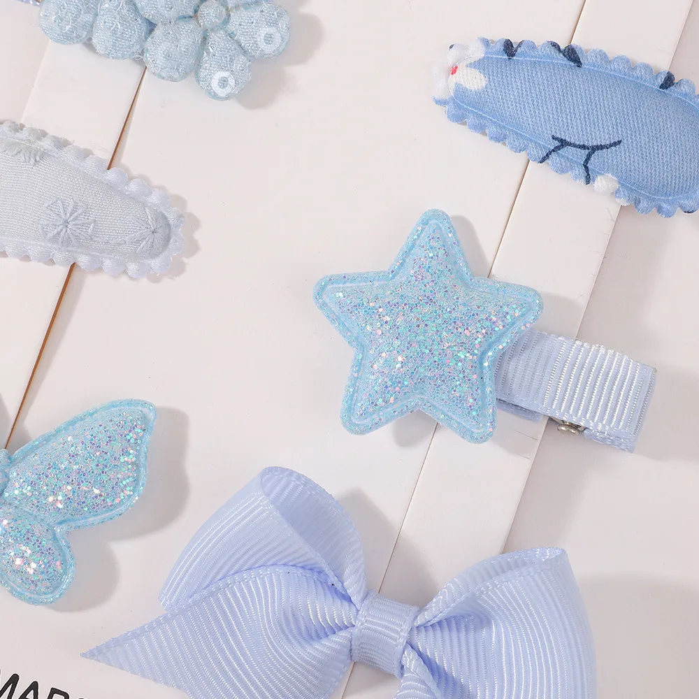 8Pcs/Set Girls Barrette Haircl - Hair Care Gift Set ulasan dan harga