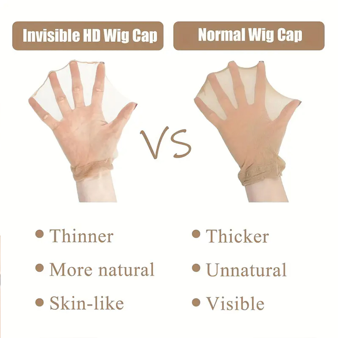 Wholesale New High Quality HD  - Wig Cap Stocking ulasan dan harga