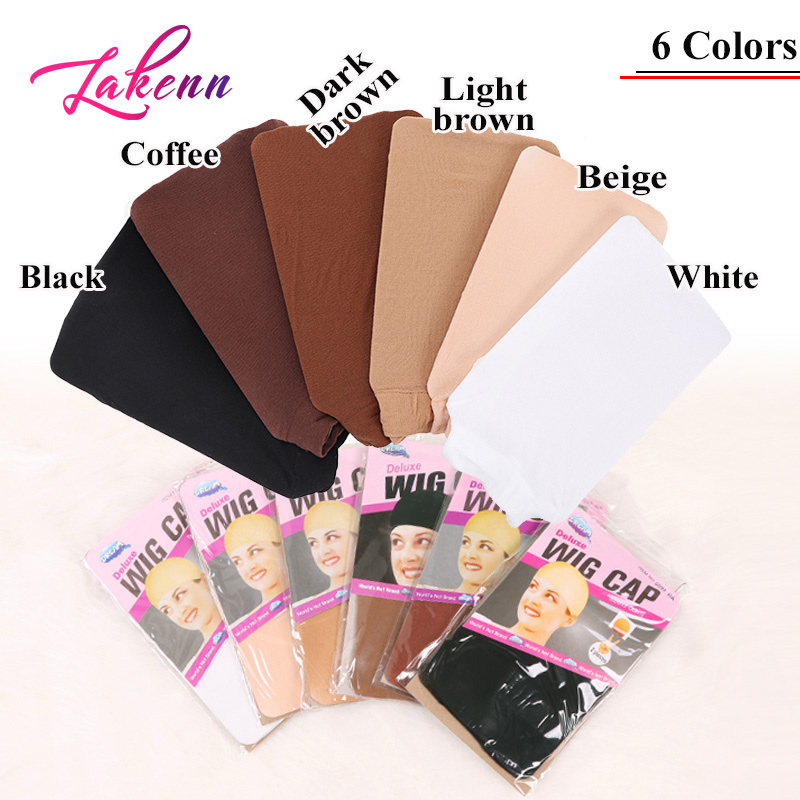 Dark Brown Wig Cap For Lace Fr - Wig Cap Stocking ulasan dan harga