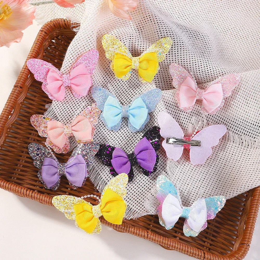 2pcs/set 3.15'' Rainbow Sequin - Hair Care Gift Set ulasan dan harga
