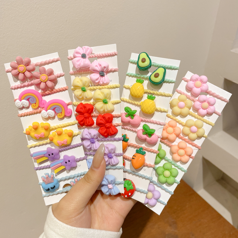 50 Pcs Girls Cartoon Fruit Ani - Hair Care Gift Set ulasan dan harga