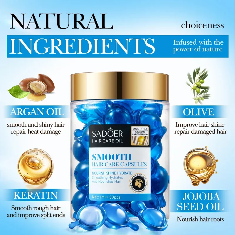 Magic Hair Vitamin Capsule Ker - Hair Care For Dry And Frizzy Hair ulasan dan harga