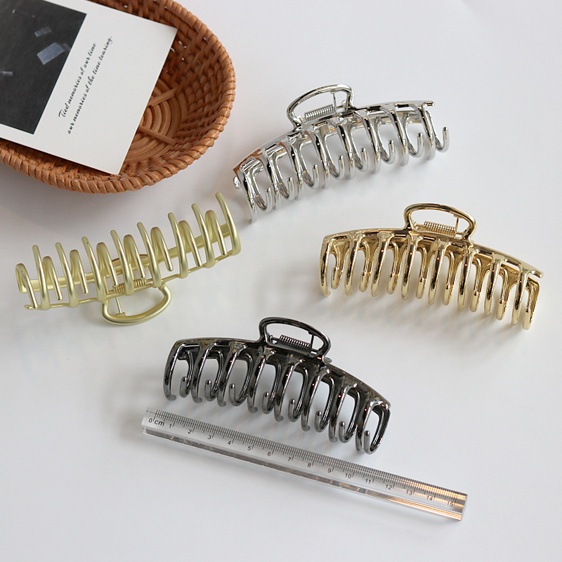1pc French retro European and  - Hair Clip Claw Large ulasan dan harga