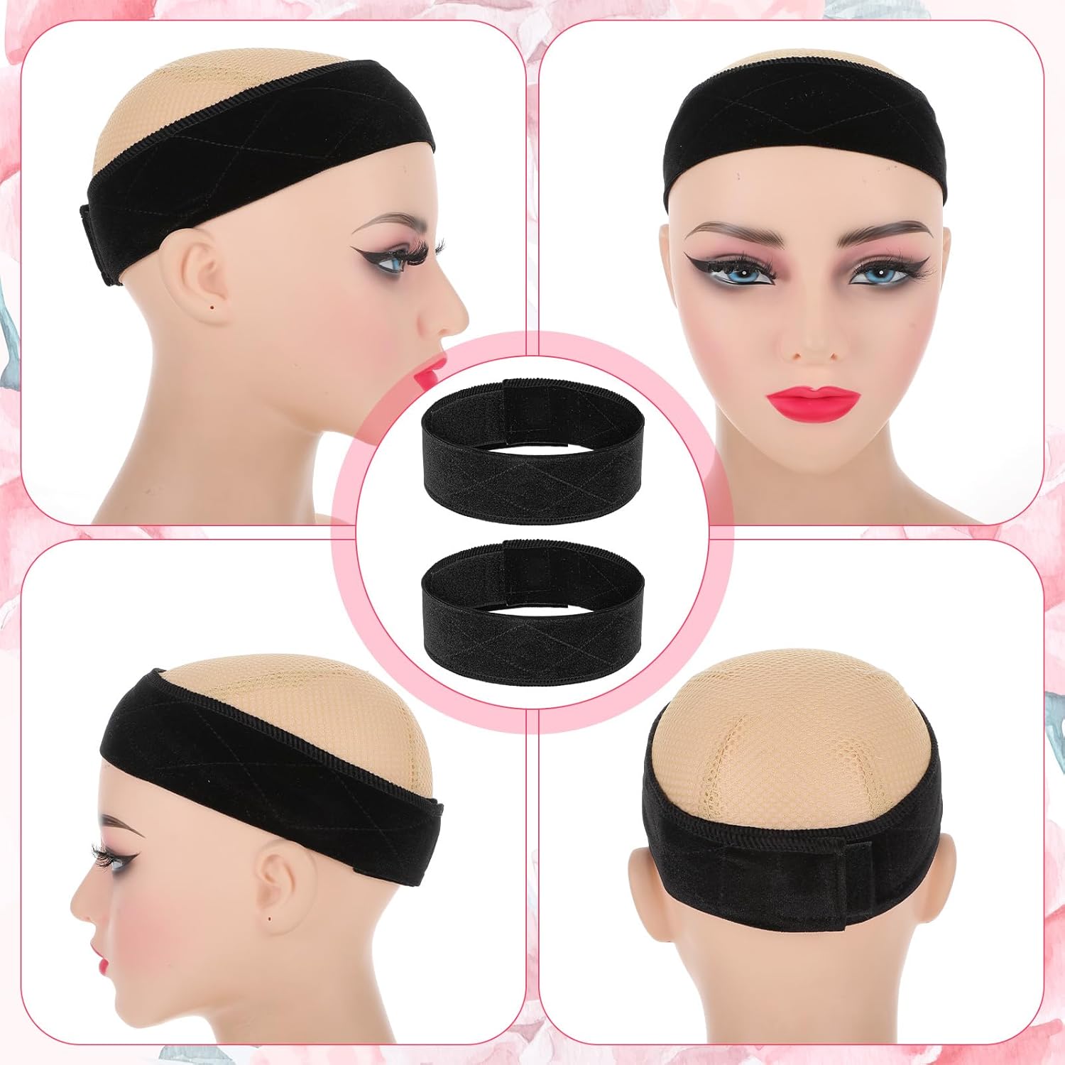 Wig Grip Bands and Dome Mesh W - Wig Cap Stocking ulasan dan harga